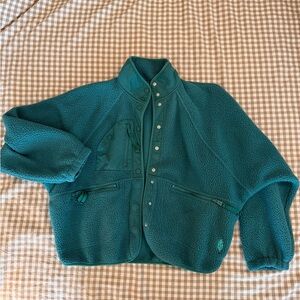 Teal Hit the Slopes FP movement Jacket